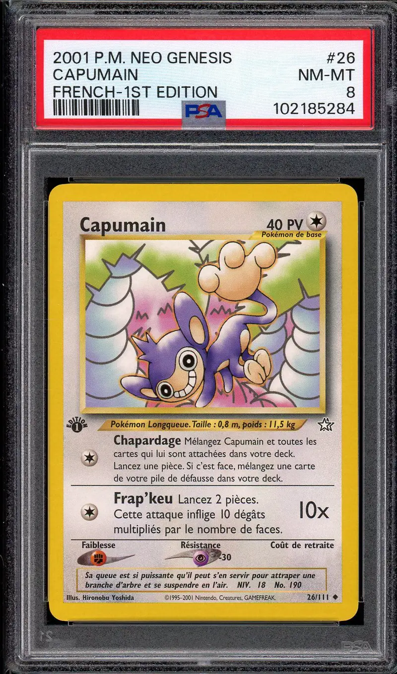 PSA 8 Capumain