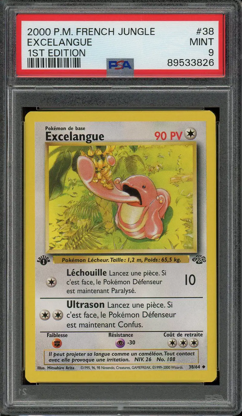 PSA 9 Excelangue