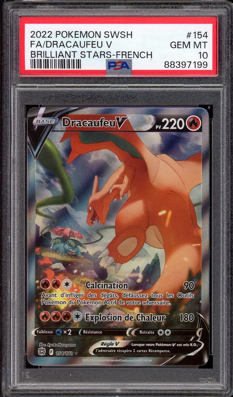 PSA 10 Dracaufeu V