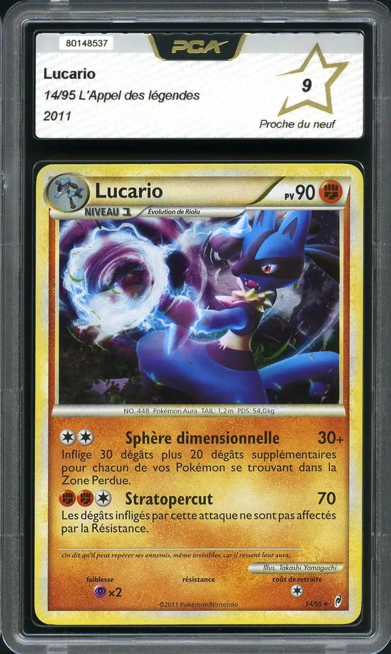 PCA 9 Lucario Holo