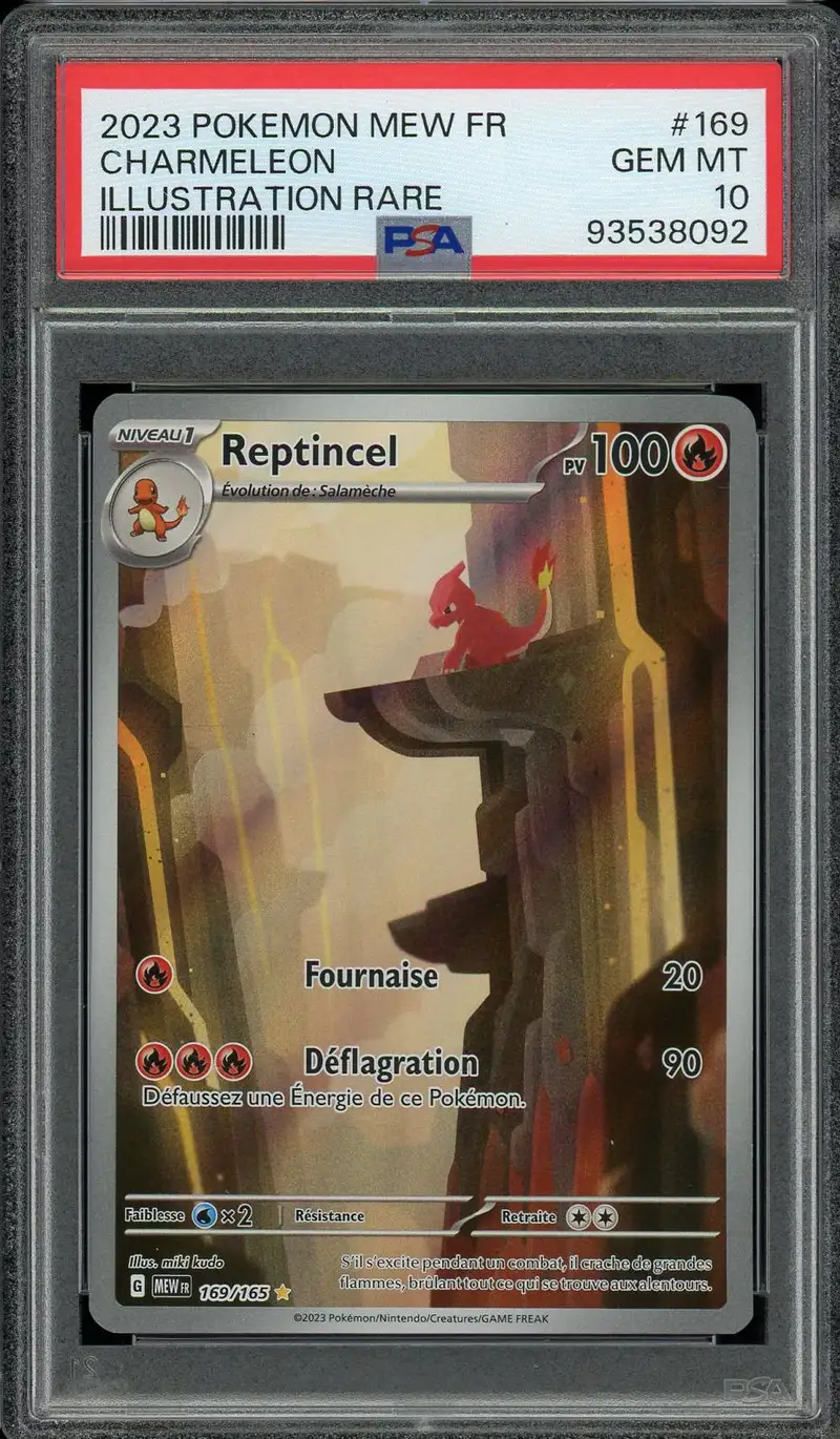 PSA 10 Reptincel