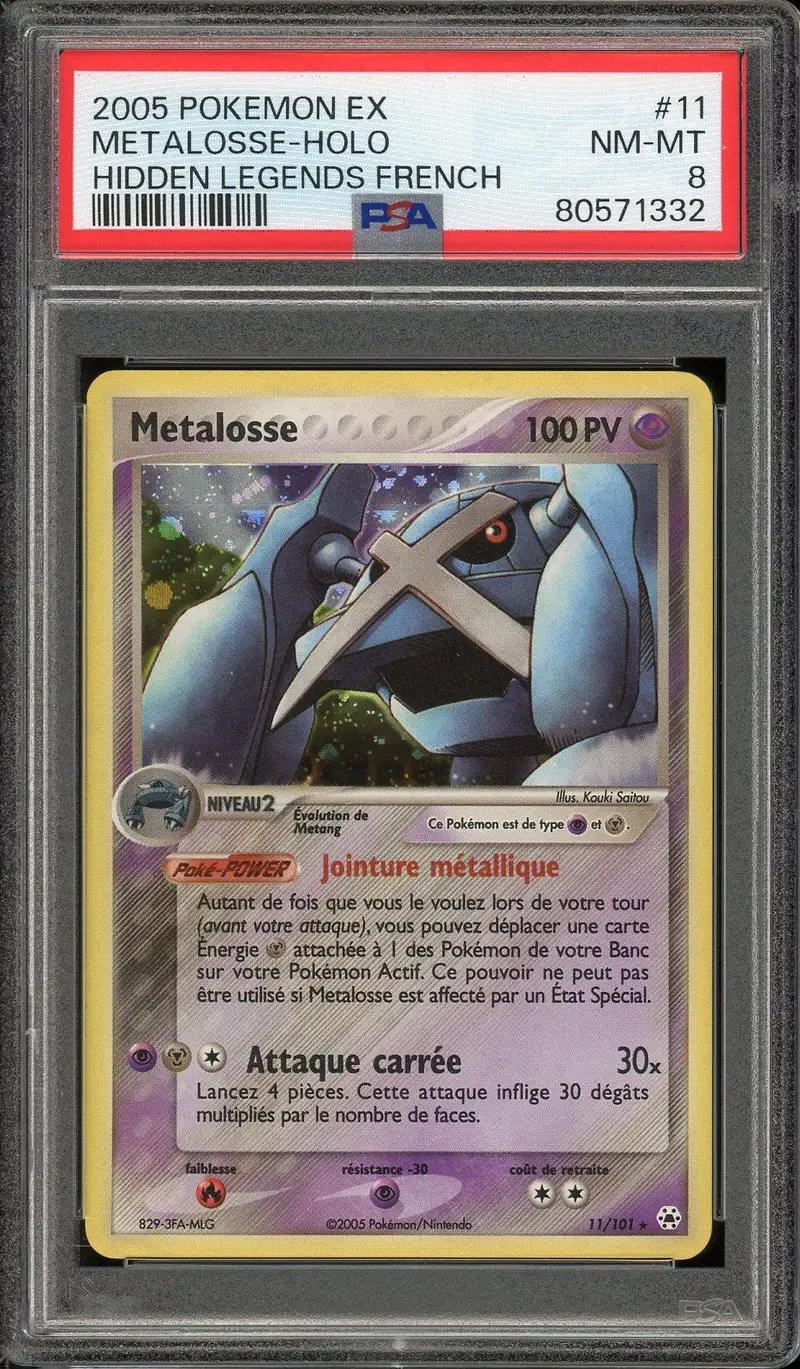 PSA 8 Metalosse Holo