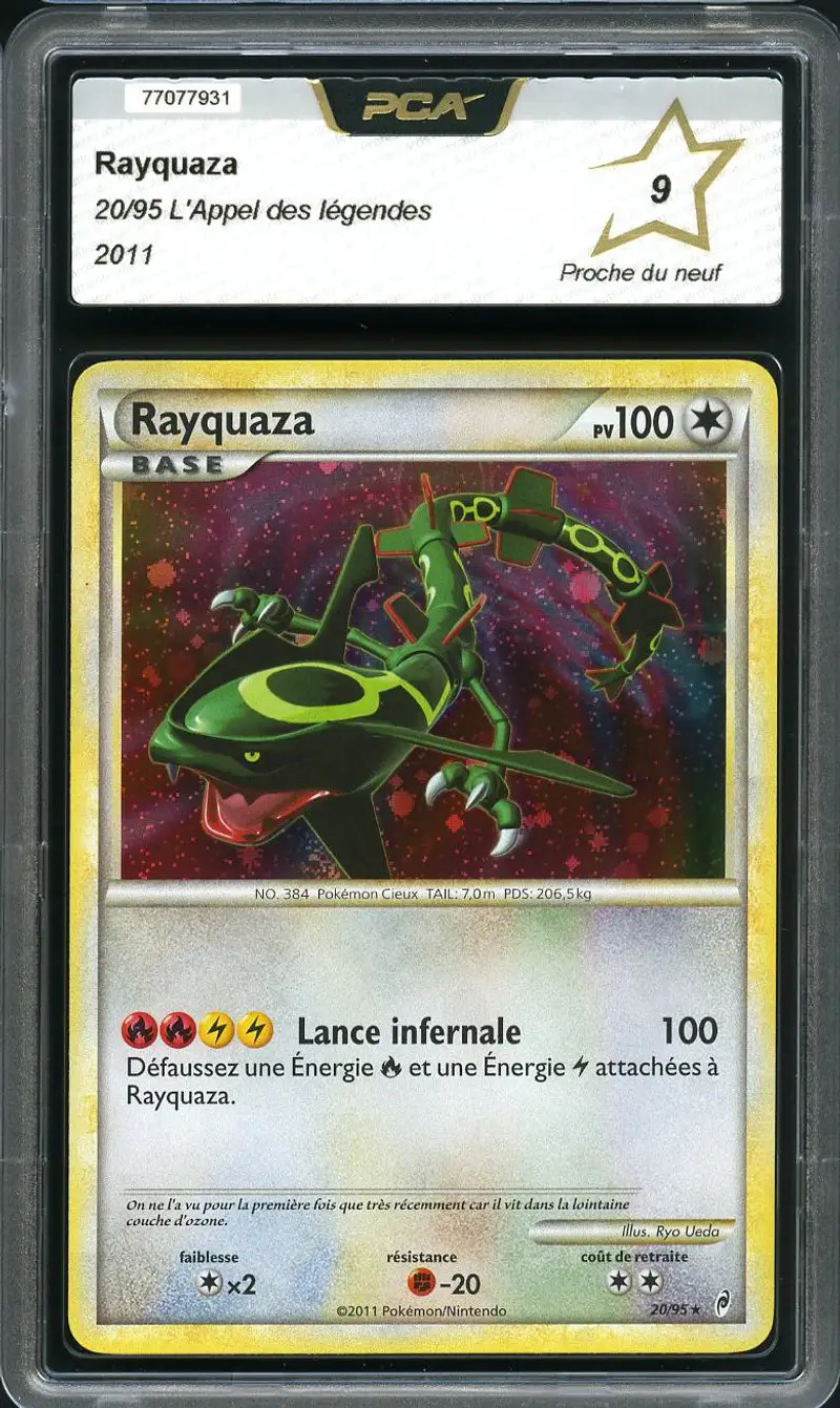 PCA 9 Rayquaza Holo