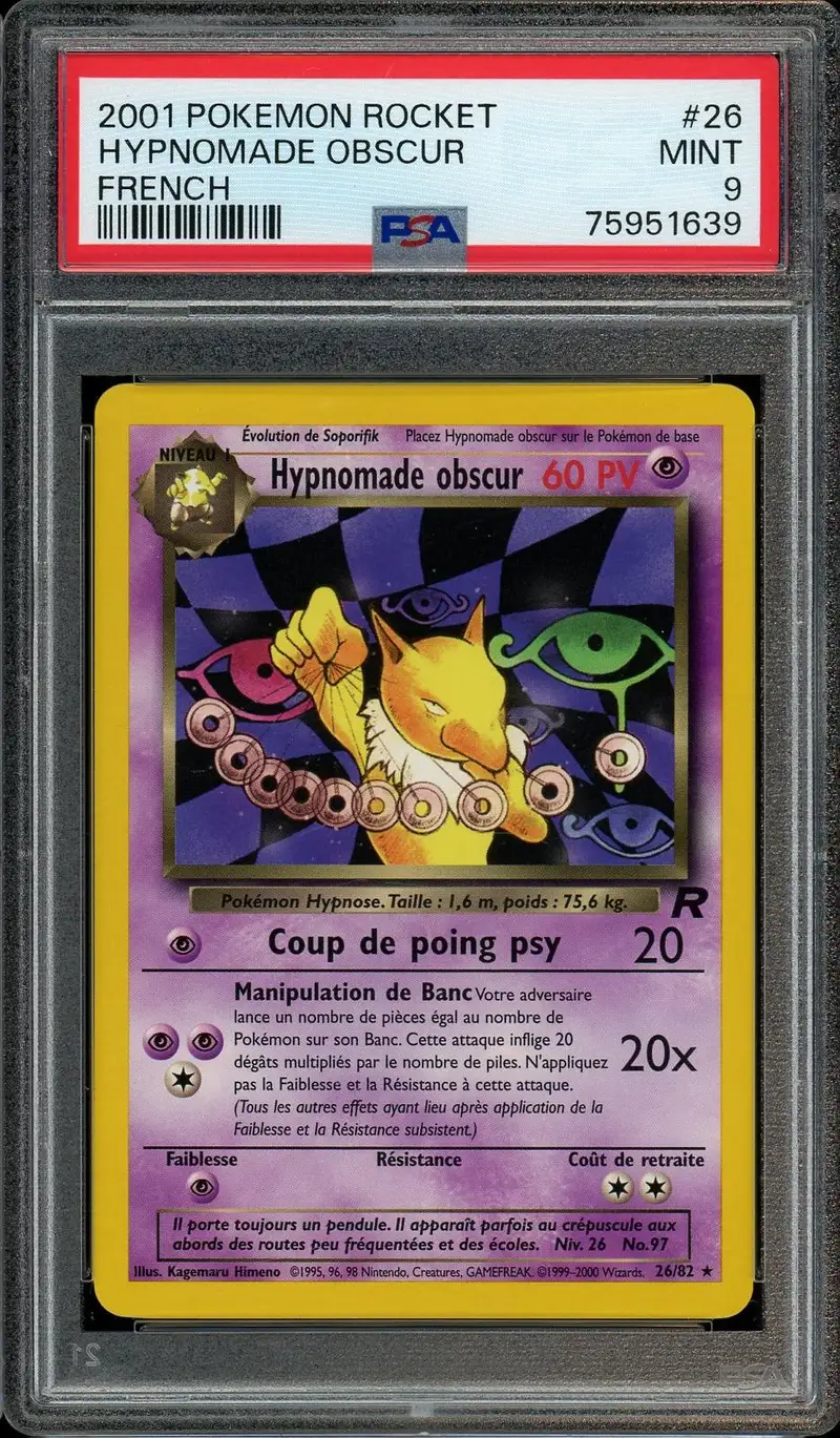 PSA 9 Hypnomade Obscur