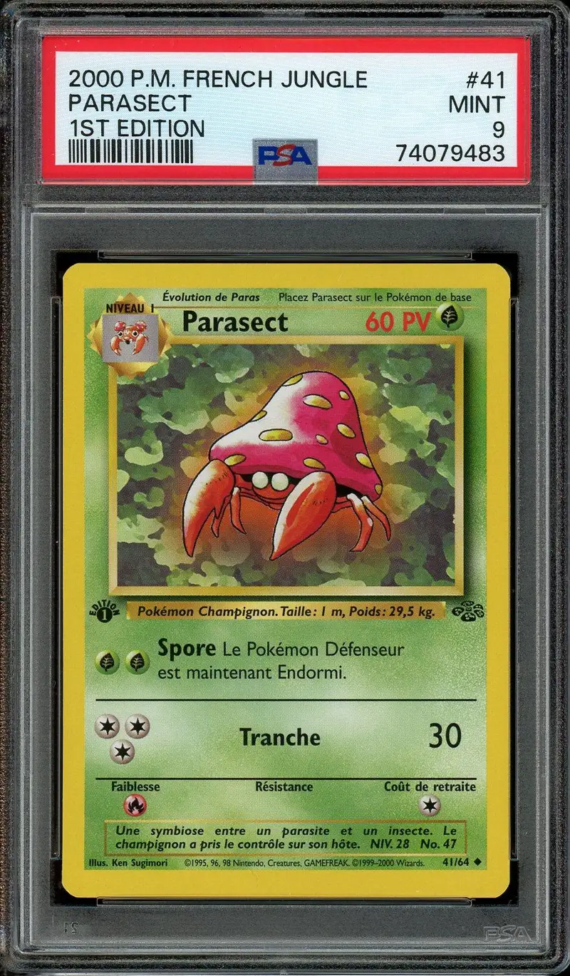 PSA 9 Parasect