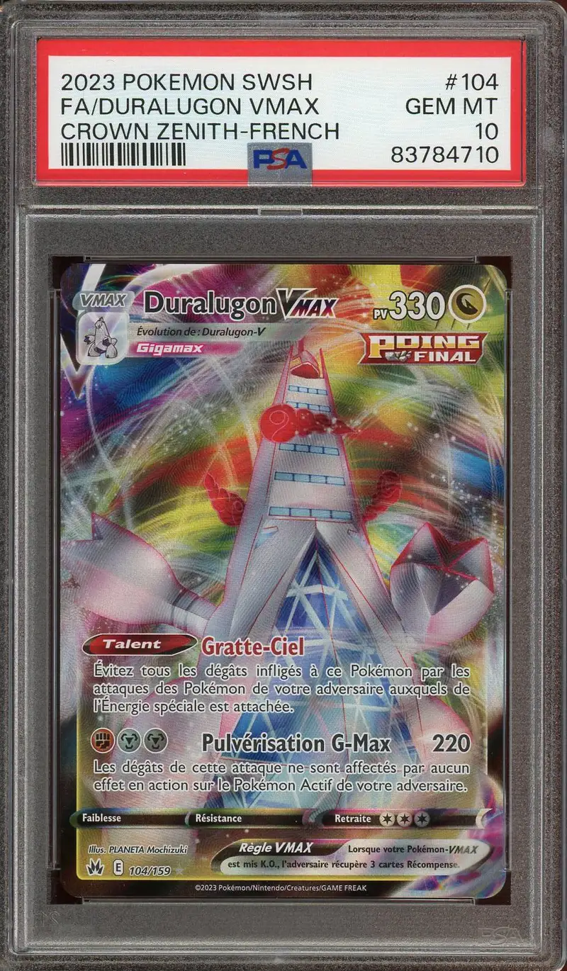 PSA 10 Duralugon VMax