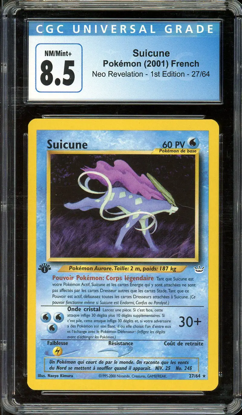 CGC 8.5 Suicune