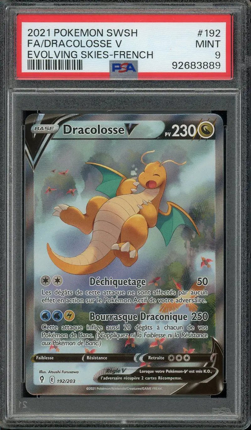 PSA 9 Dracolosse V