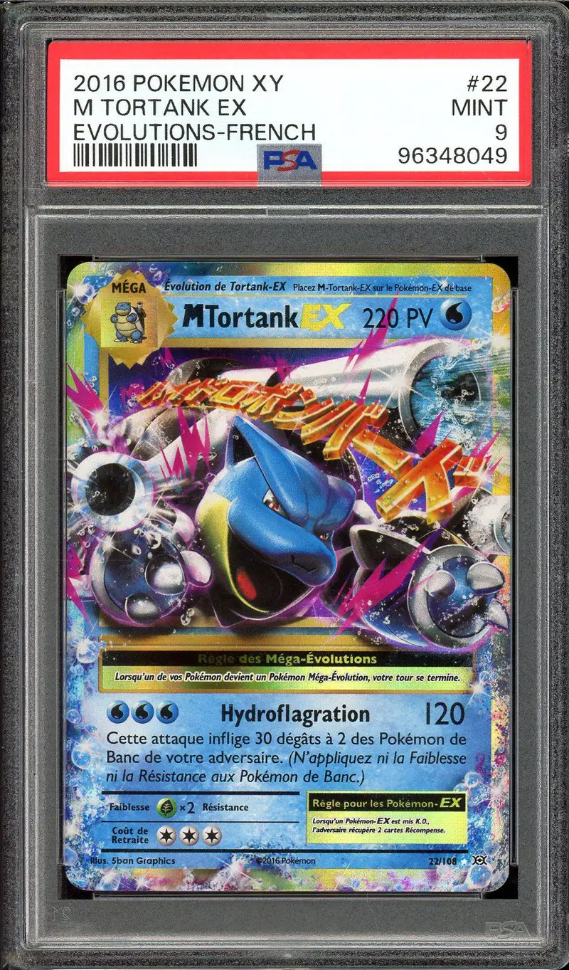 PSA 9 Mega Tortank Ex