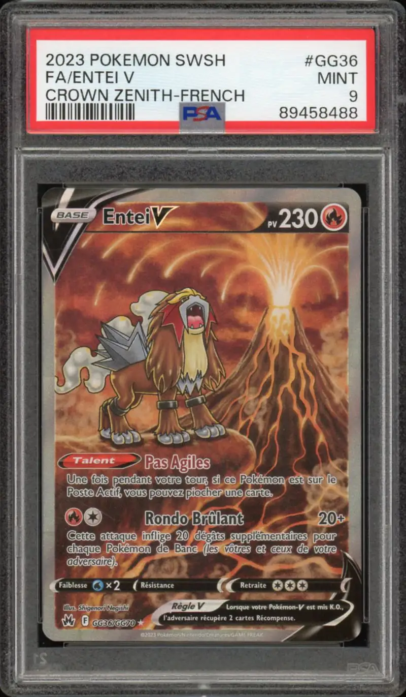 PSA 9 Entei V