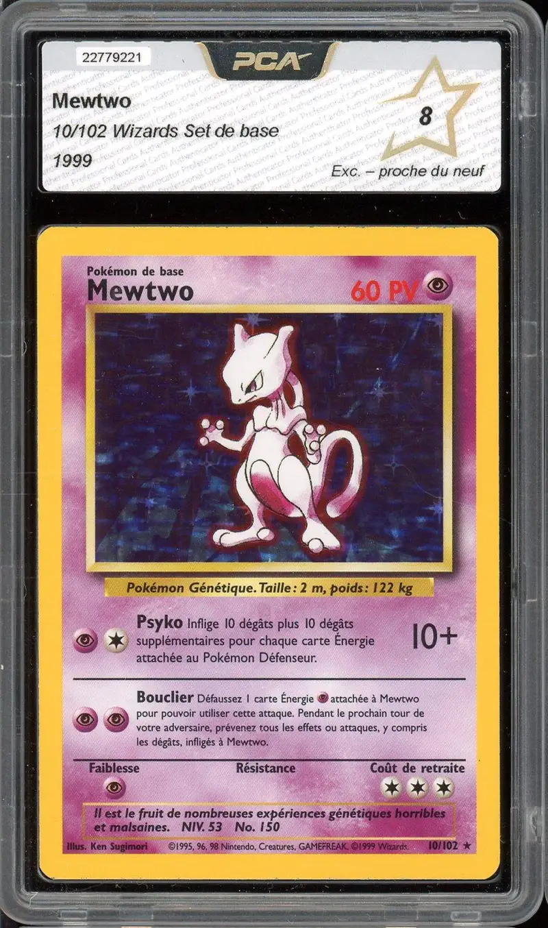 PCA 8 Mewtwo Holo