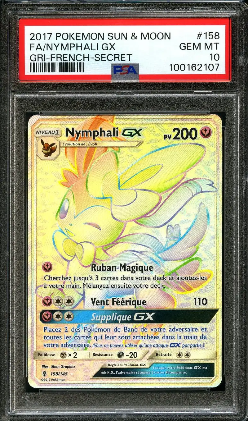 PSA 10 Nymphali Gx Rainbow
