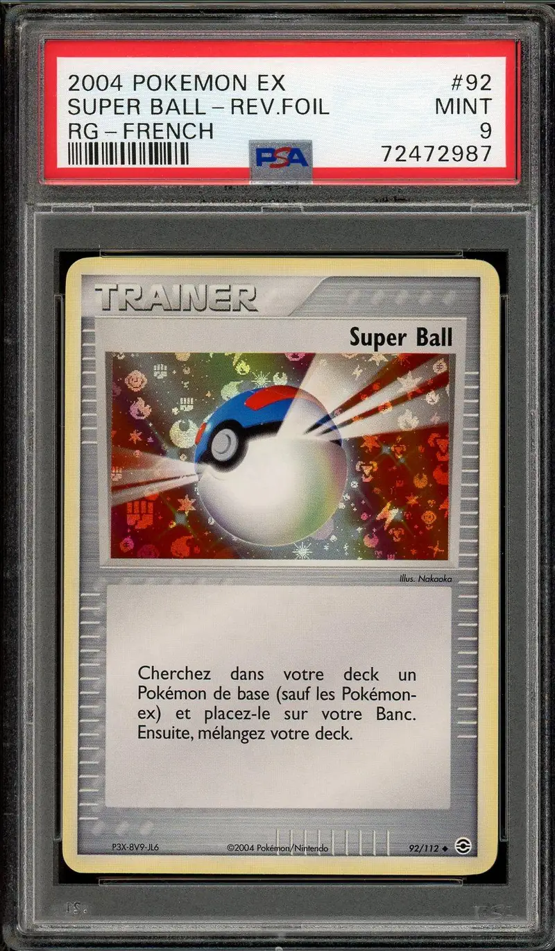 PSA 9 Super Ball Reverse