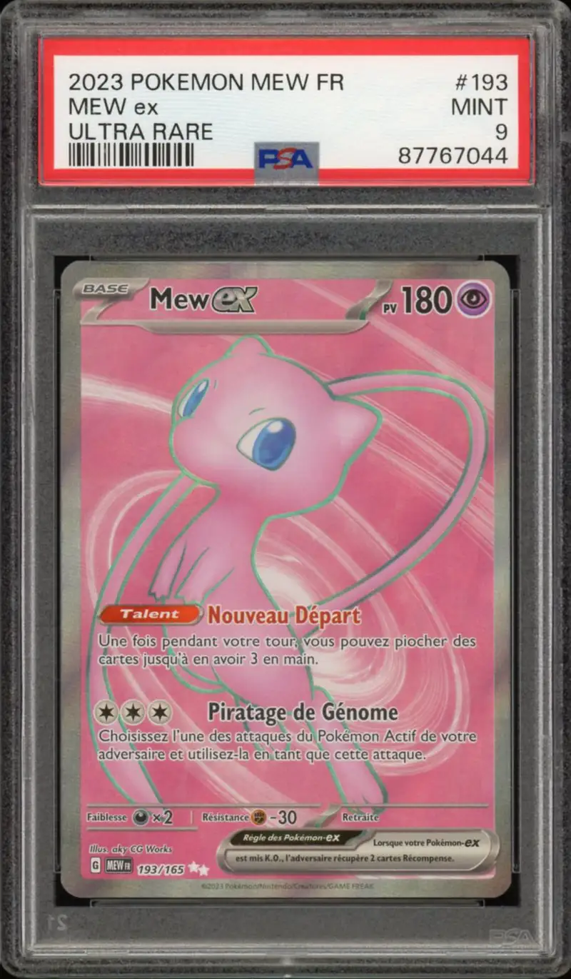 PSA 9 Mew Ex