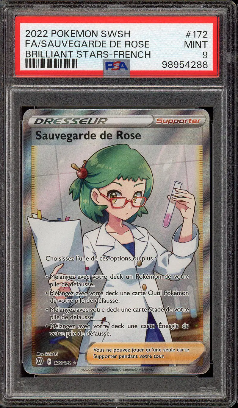 PSA 9 Sauvegarde de Rose