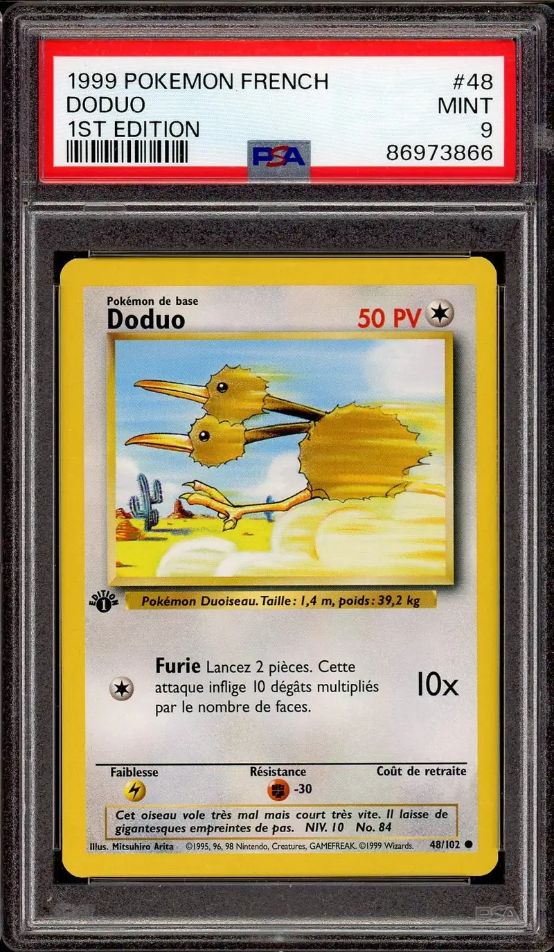 PSA 9 Doduo