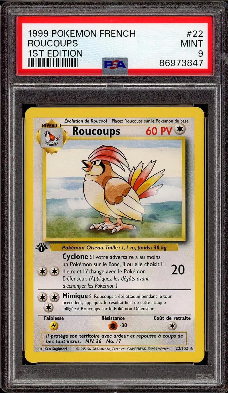 PSA 9 Roucoups