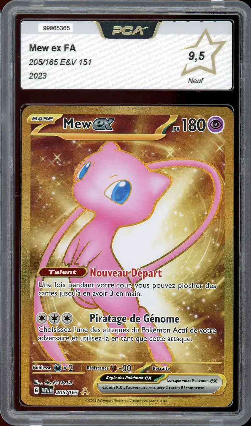 PCA 9.5 Mew Ex Gold