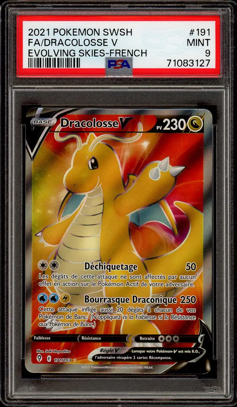 PSA 9 Dracolosse V