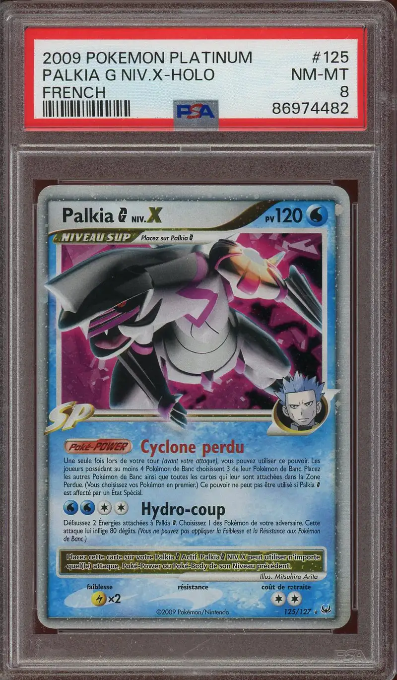 PSA 8 Palkia G Niv. X