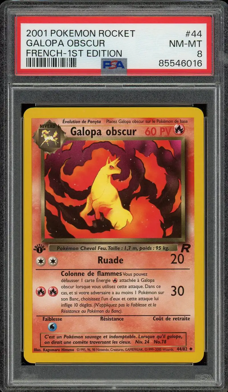 PSA 8 Galopa Obscur