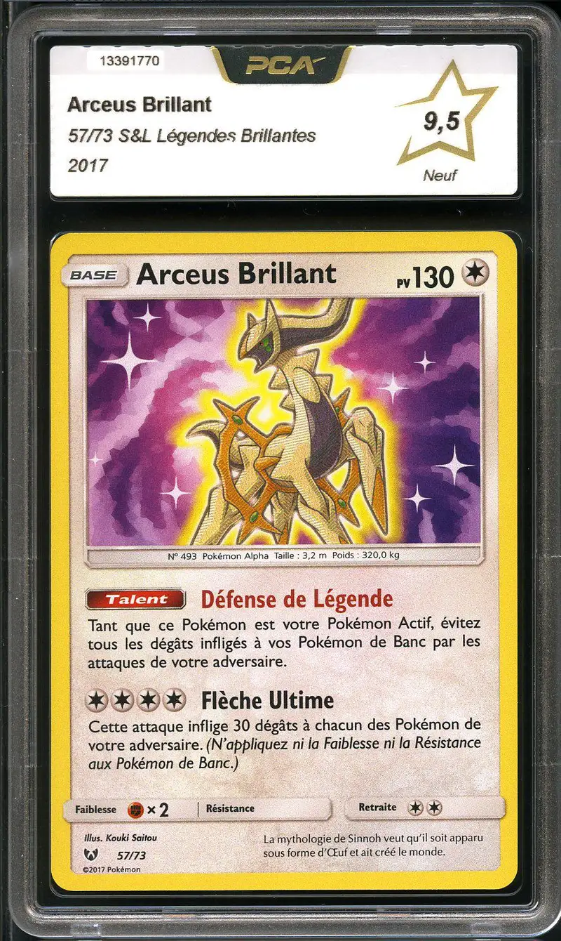 PCA 9.5 Arceus Brillant