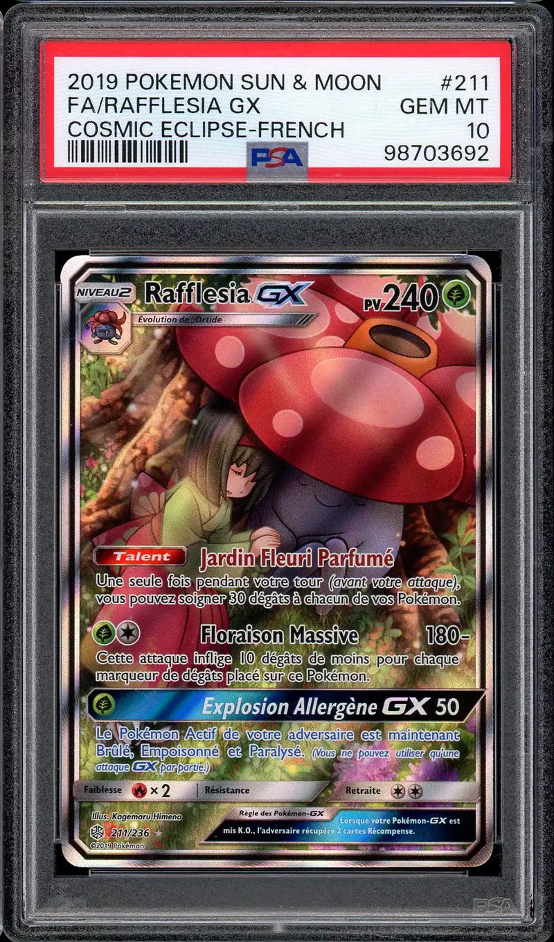 PSA 10 Rafflesia Gx