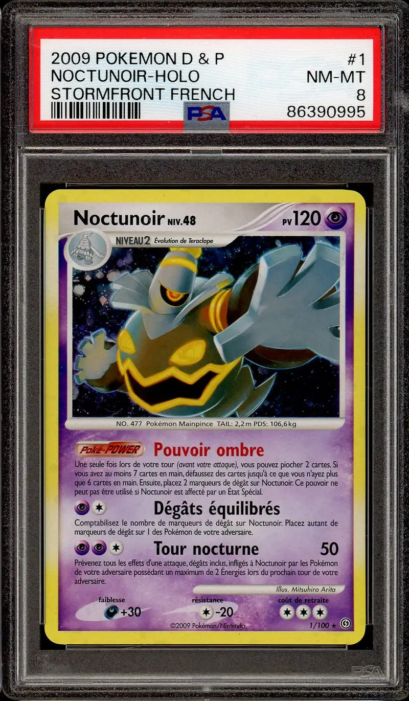 PSA 8 Noctunoir Holo
