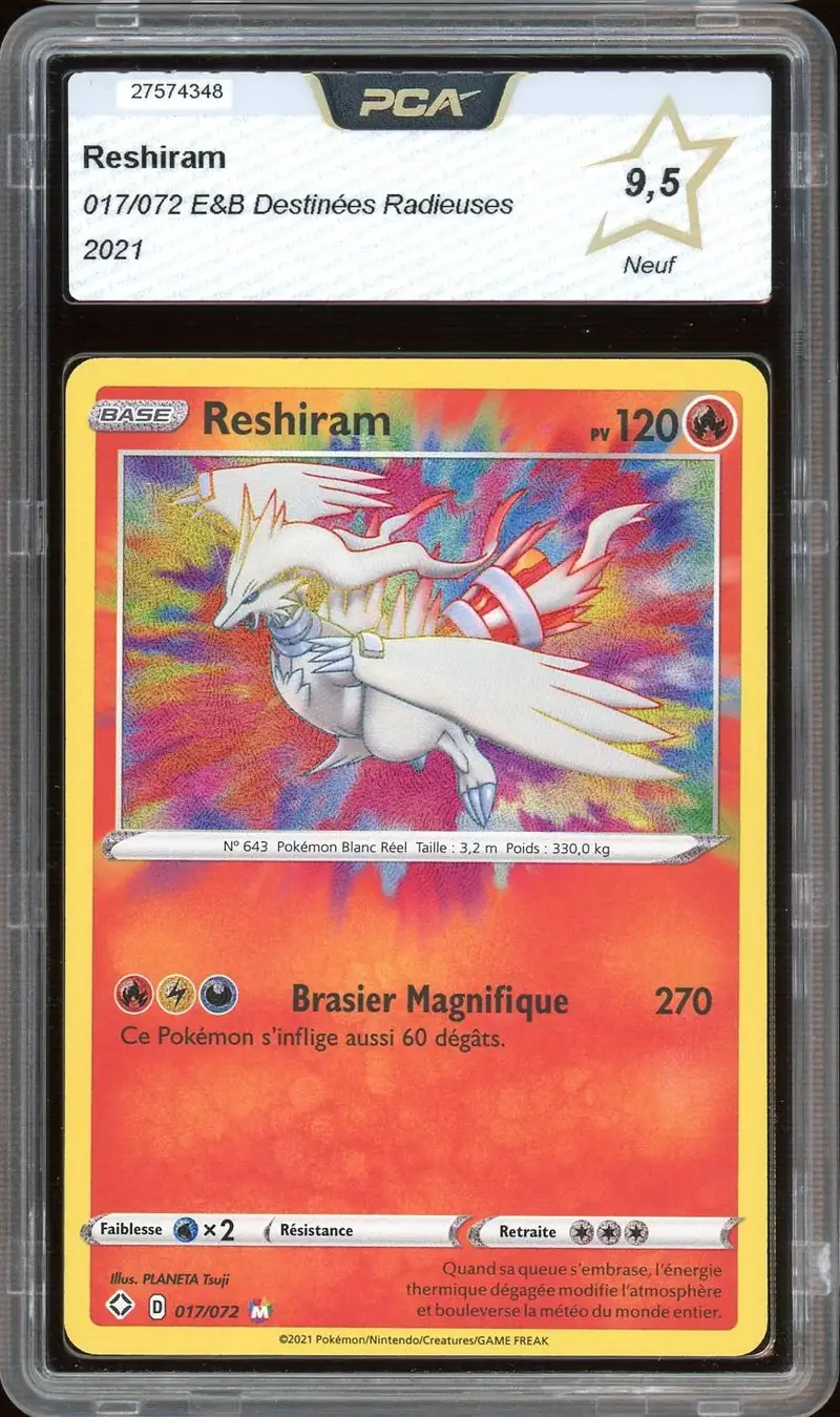PCA 9.5 Reshiram Holo