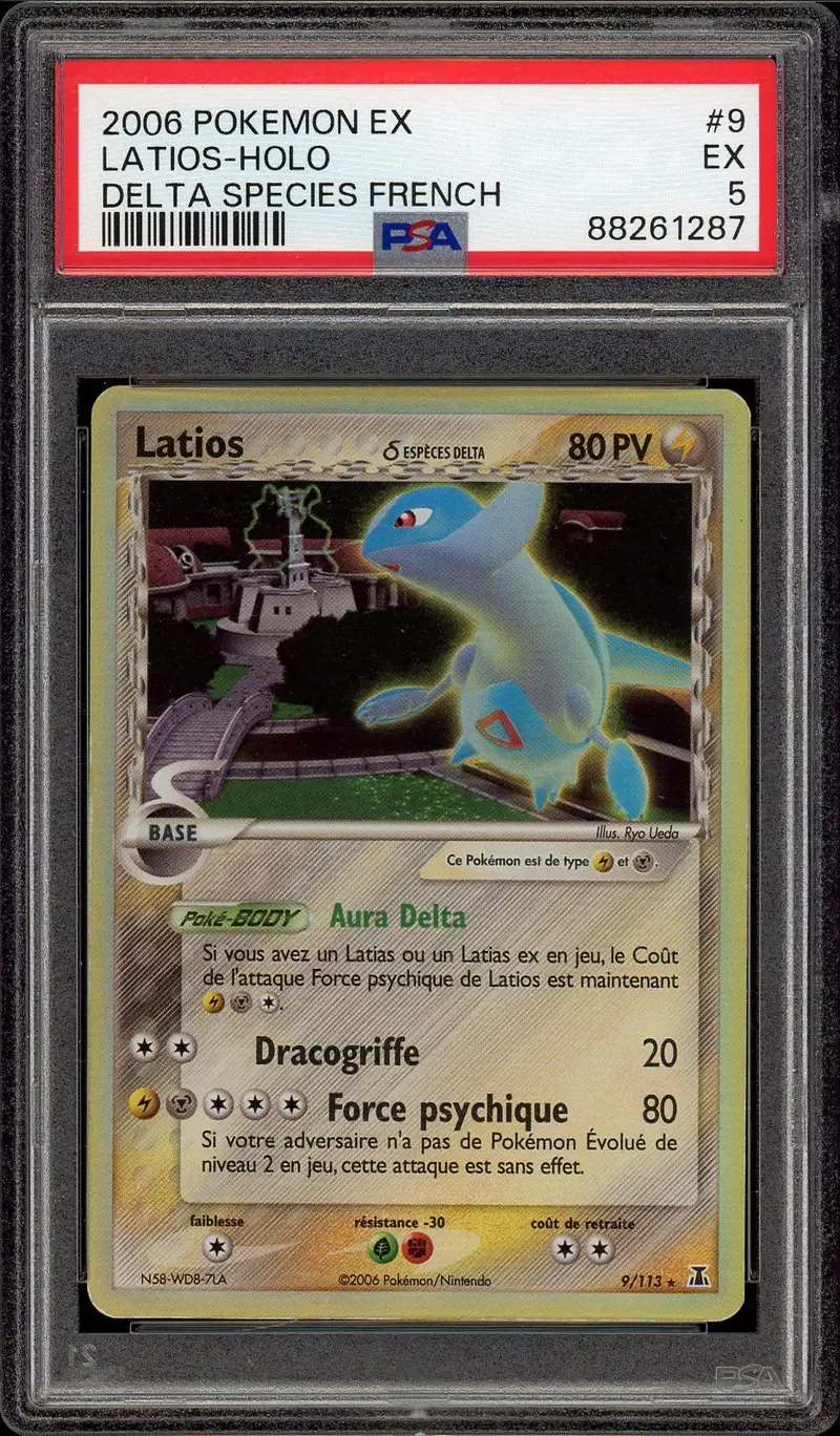 PSA 5 Latios Holo