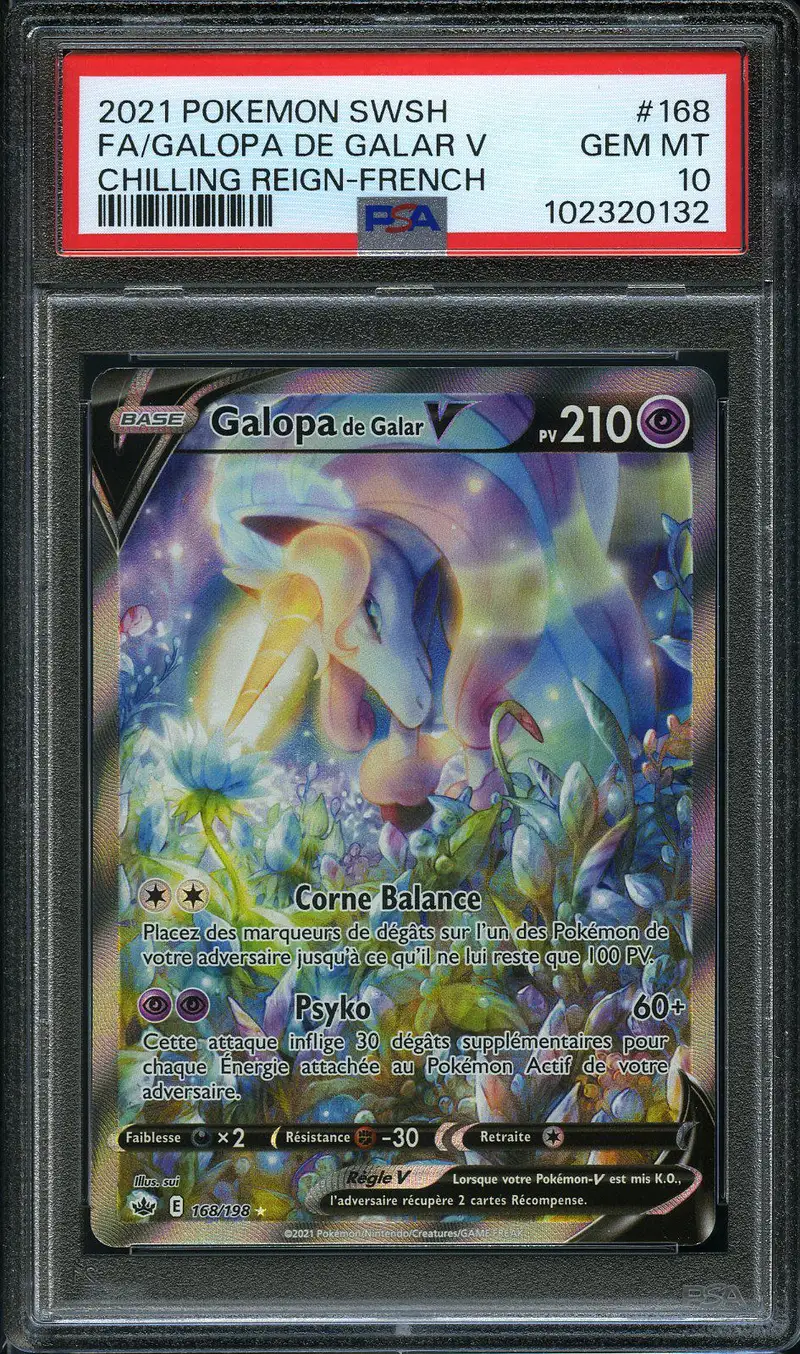 PSA 10 Galopa de Galar V