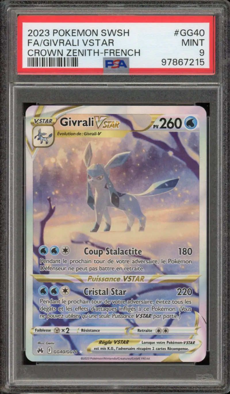 PSA 9 Givrali VStar