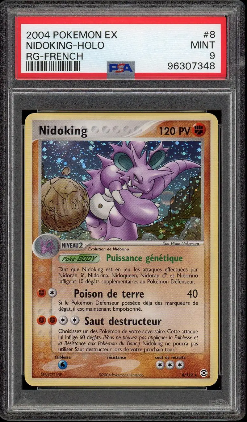 PSA 9 Nidoking Holo