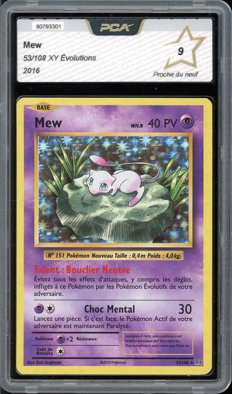 PCA 9 Mew Holo