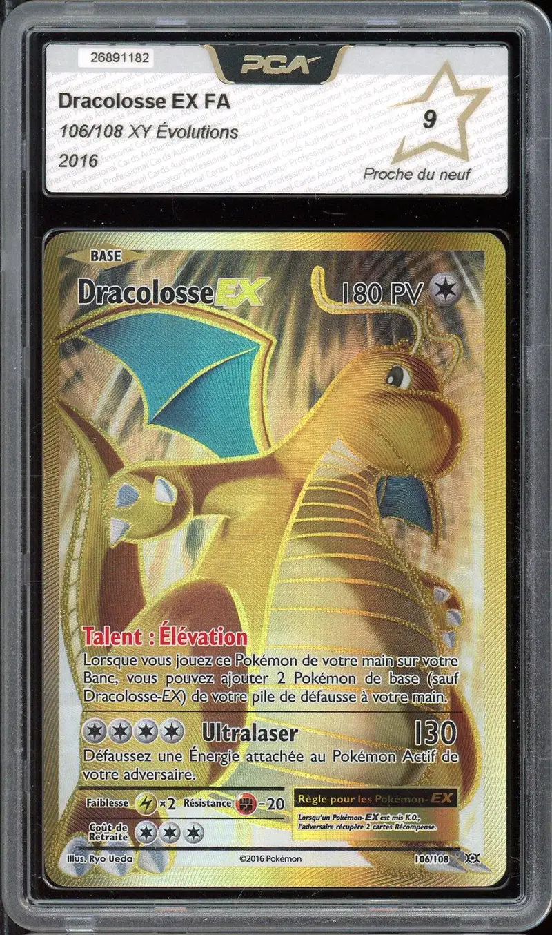 PCA 9 Dracolosse Ex Gold