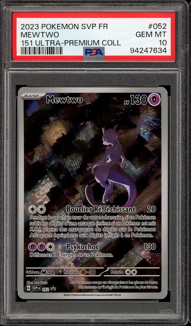 PSA 10 Mewtwo