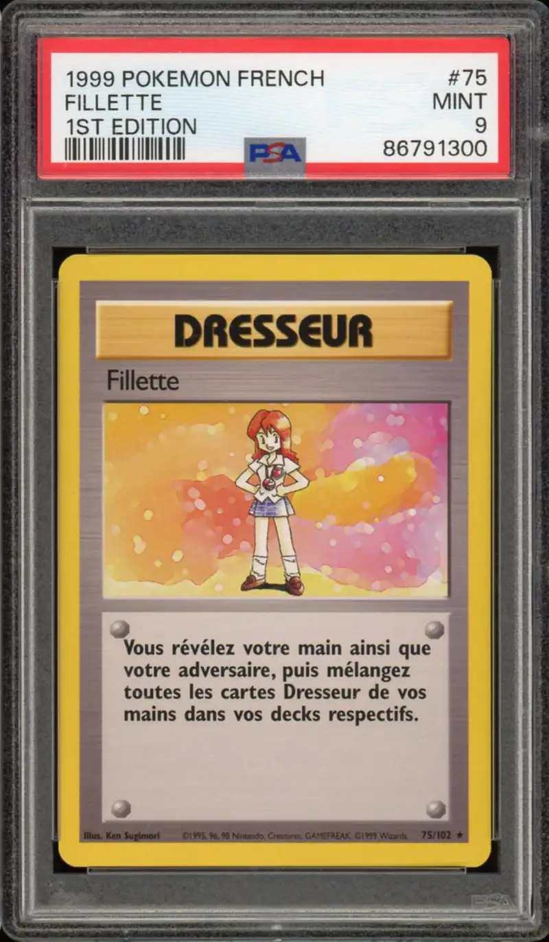 PSA 9 Fillette
