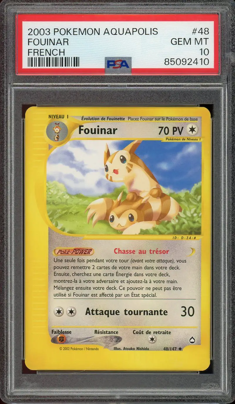 PSA 10 Fouinar