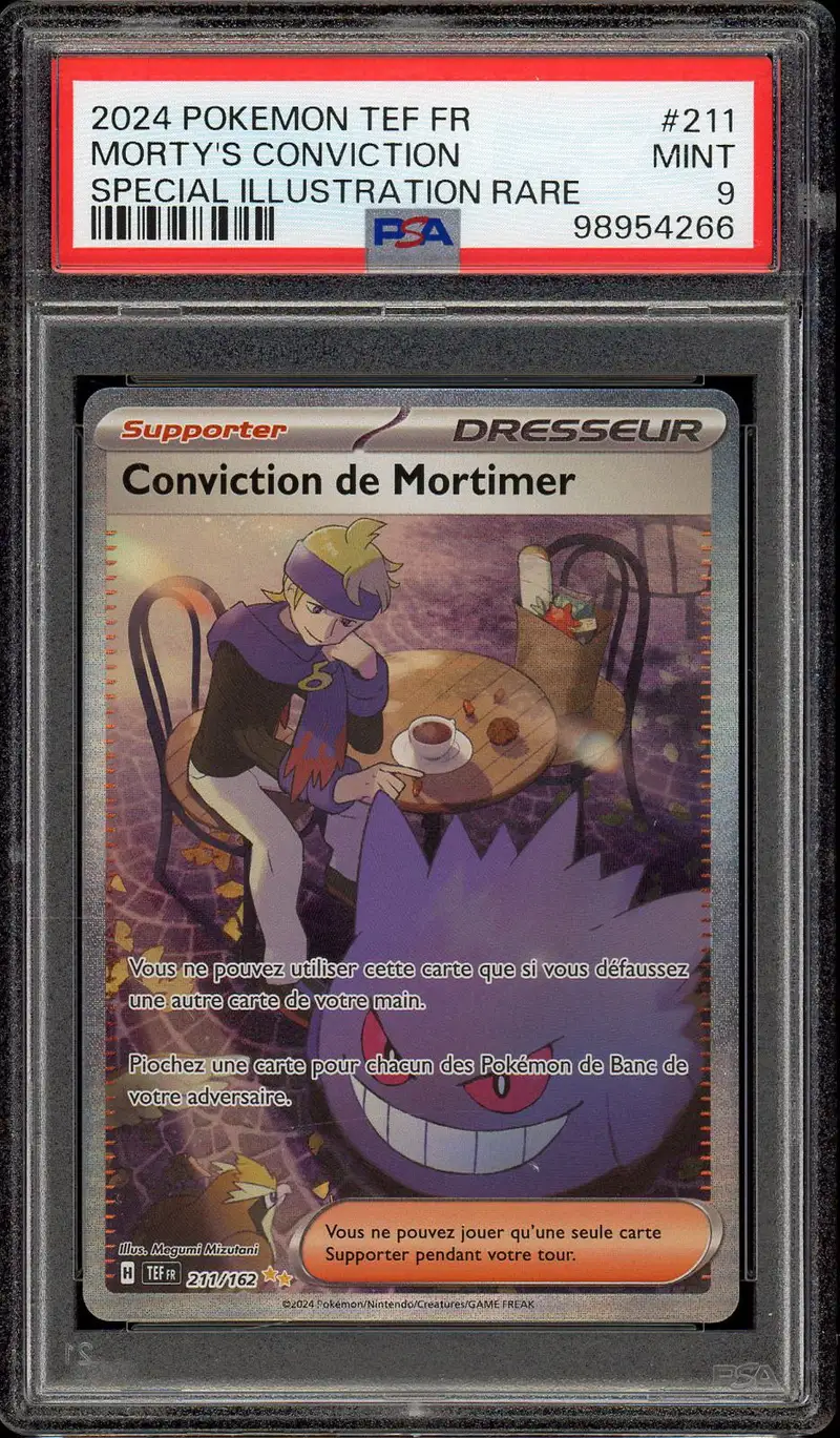 PSA 9 Conviction de Mortimer