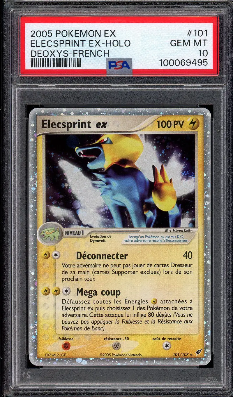 PSA 10 Elecsprint Ex