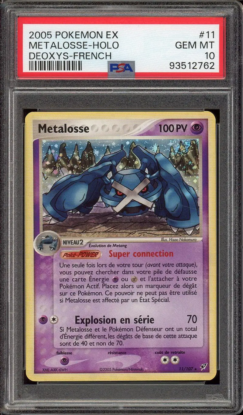 PSA 10 Metalosse Holo