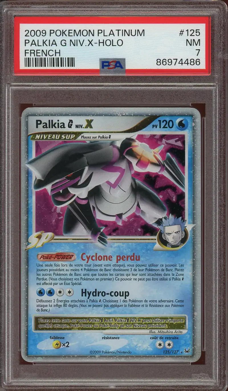 PSA 7 Palkia G Niv. X