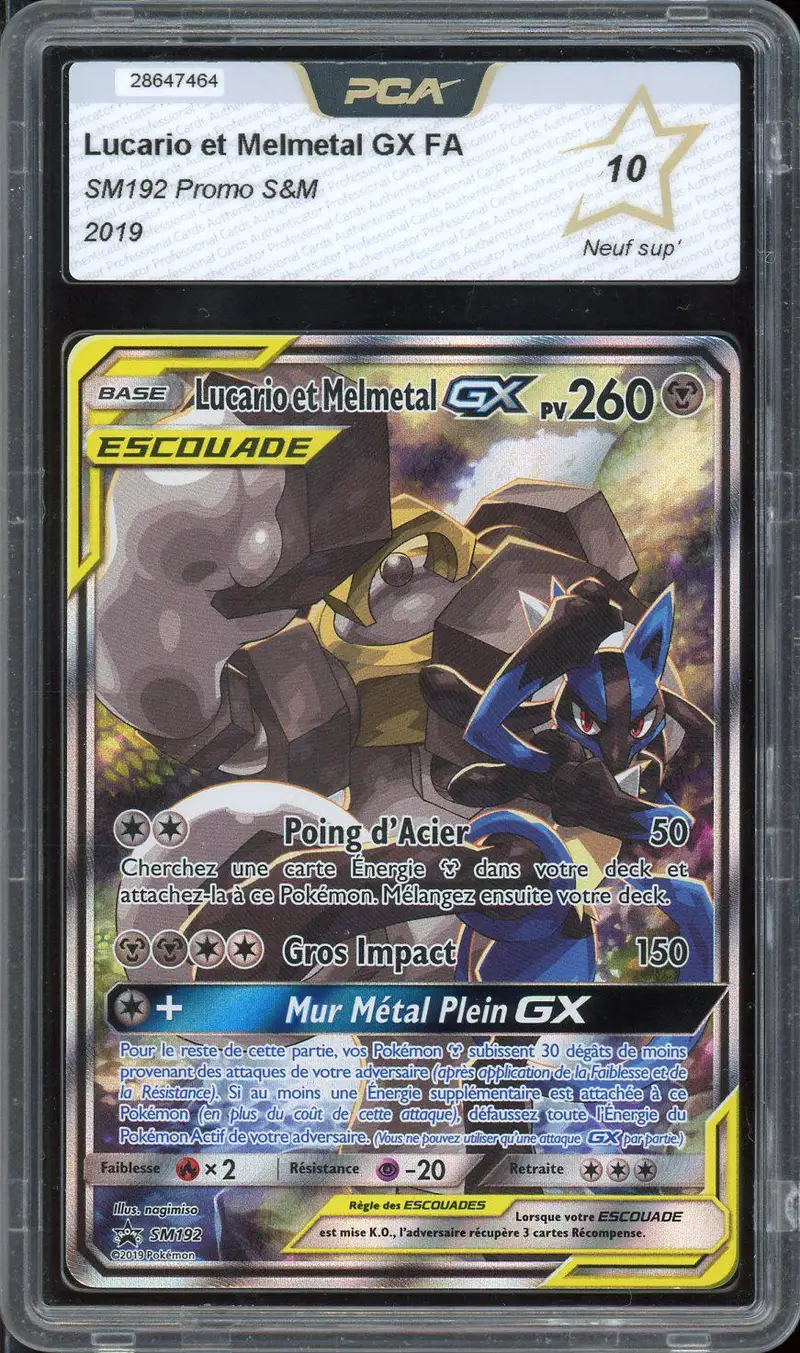 PCA 10 Lucario et Melmetal Gx