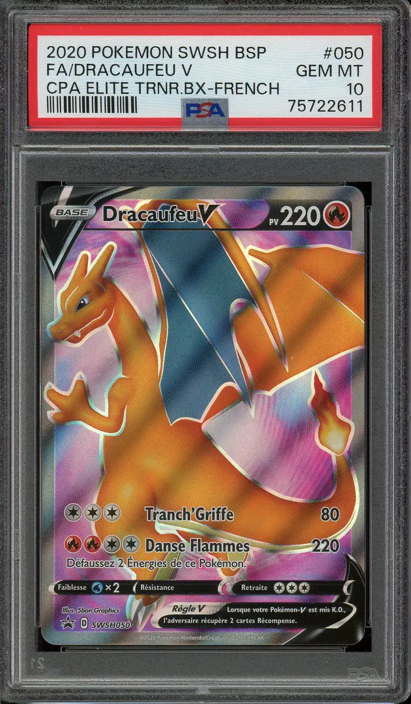 PSA 10 Dracaufeu V