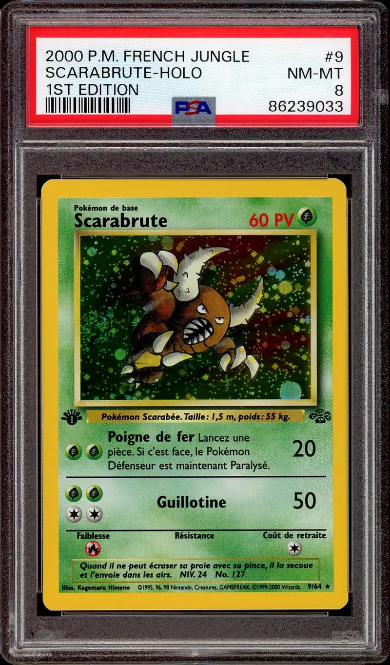 PSA 8 Scarabrute Holo