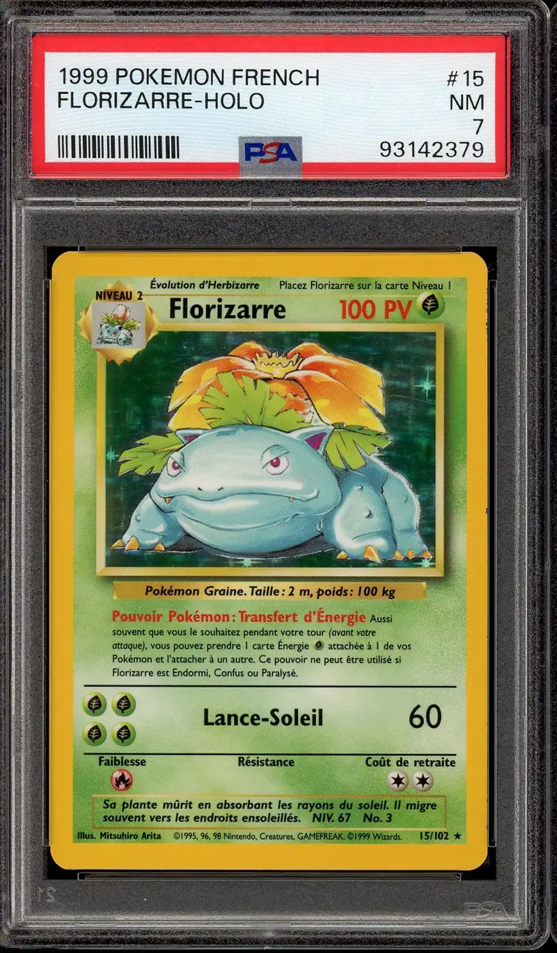 PSA 7 Florizarre Holo