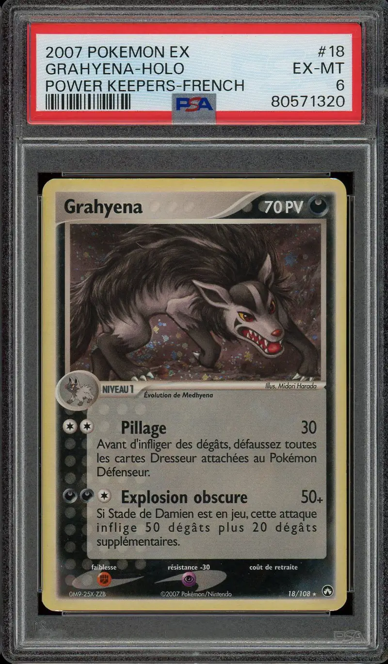 PSA 6 Grahyena Holo