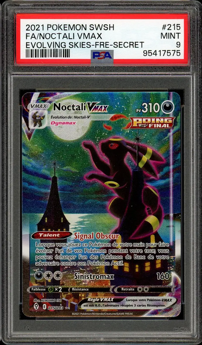 PSA 9 Noctali VMax