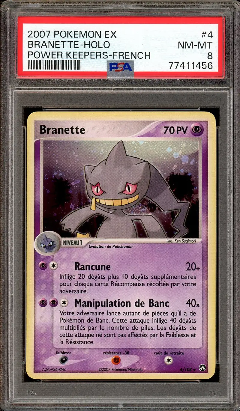 PSA 8 Branette Holo