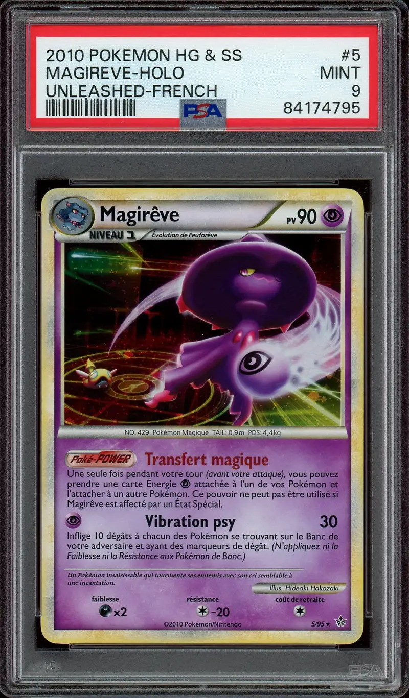 PSA 9 Magirêve Holo